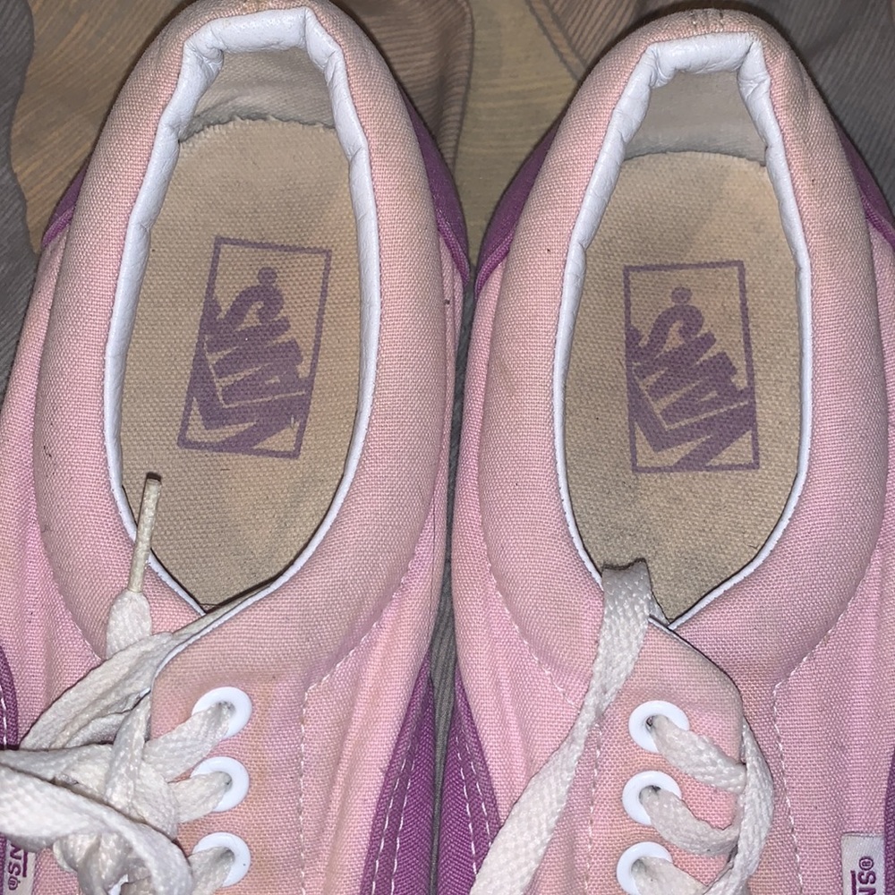 90S Made In Usa Vans Authentic Pink l Men 8.5 vintage - Picture 4 of 7
